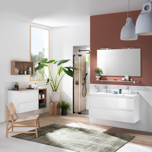 Meuble D-Motion affleurant coloris Blanc brillant de Delpha