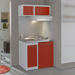 meuble clipmetal color carmin de Moderna