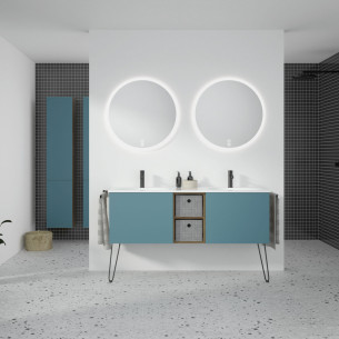 Meuble Précision Bleu mat de Burgbad 