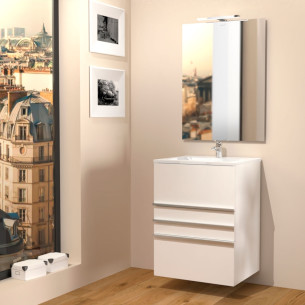 Meuble de salle de bain Trio de Lido