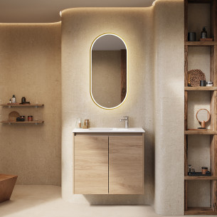 Meuble XS 2 portes, coloris Chêne quebec de Sanijura