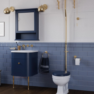 Meuble Chalfont L. 55 cm finition Bleu mat de Burlington