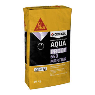 Mortier AquaProof 650 de SIka