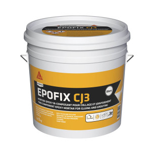 Colle et joint Epoxy Epofix CJ3 de Sika