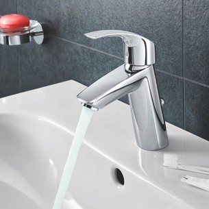 Mitigeur monocommande Lavabo Taille M Eurosmart Chromé de Grohe