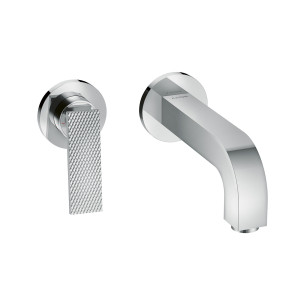 Mitigeur de Lavabo Mural AXOR Citterio avec Bec de 220 mm