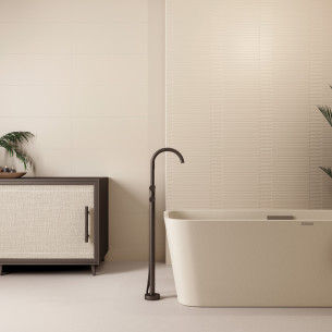 Collection Irida par Pamesa en coloris Cream et décor RLV Cream