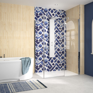 panneau mural Kinewall Design, coloris Boho Indigo