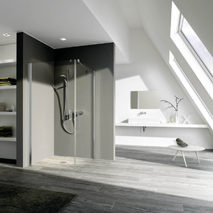 Paroi de douche Pega PE 1KR/L + PE TWO de Rothalux