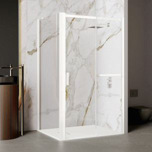 Paroi de douche Equi 2MS Blanc de Roth