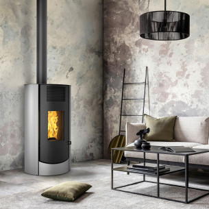 Poêle à granulés Corte 6 étanche de Deville