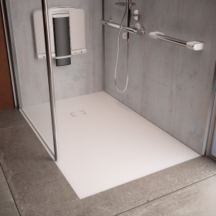 Receveur de douche Onyx Exclusif Blanc par AKW