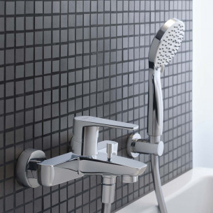 Robinet mitigeur bain douche série B1 de Duravit