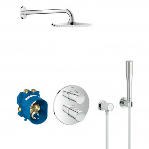 Set de douche encastré Grohtherm Rainshower 210