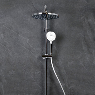 Colonne de douche thermostatique Clivia chromé de la marque Vigour