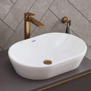 Mitigeur lavabo Wave Bronze brossé de Duravit