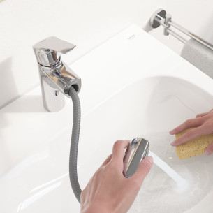 Mitigeur lavabo taille M bec extractible Eurosmart de Grohe