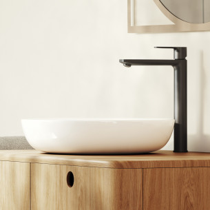 Mitigeur Lineare pour vasque à poser taille XL Matt Black de Grohe