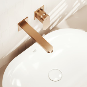 Mitigeur lavabo Grohe Plus mural 2 trous taille L de Grohe