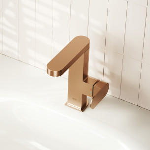 Mitigeur lavabo Grohe Plus taille M Warm Sunset brossé de Grohe