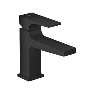 Mitigeur lavabo Select 100 bec long noir mat de Hansgrohe