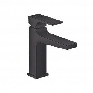 Mitigeur lavabo Metropol 110 de Hansgrohe en coloirs noir mat