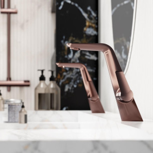Mitigeur lavabo avec raccords flexibles Naja de la marque Horus