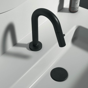 Mitigeur lavabo Ceraline Noir mat de Ideal Standard