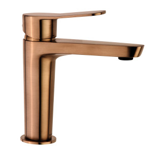 Mitigeur lavabo bas Caledonia de Ramon Soler finition Cuivre