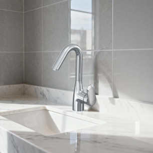 Mitigeur lavabo Derby Style haut Chromé de Vigour