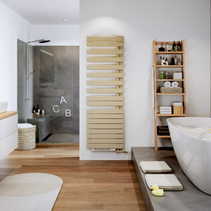 Sèche-serviettes Acova Fassane Spa Asymétrique + Air de Acova