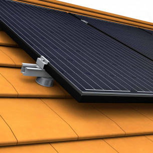 Kit Autoconsommation Photovoltaique surimpose en Toiture de Groupe Solution Energie