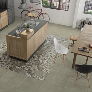 Collection Maxxi Rivet par Tau Ceramica en coloris Tan