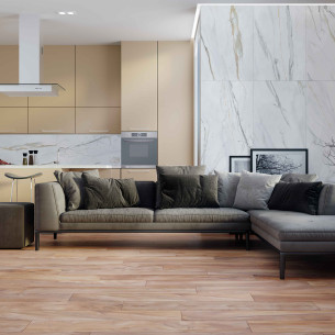 Collection Slonwood par Tau Ceramica en coloris Natural