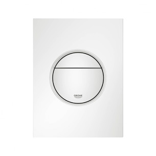 Plaque de commande Nova Cosmopolitan S de Grohe - Blanc Alpin