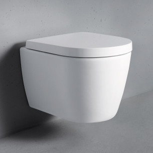 WC suspendu Me By Starck, Coloris Blanc