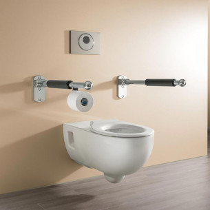 WC PMR Geberit Cuvette suspendue Renova Comfort