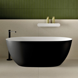 Baignoire Marine coloris Noir / Blanc d'Acquabella