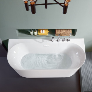 Baignoire semi-îlot Empora de Villeroy & Boch