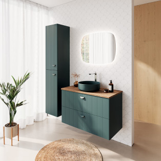 Meuble Dune coloris Vert forêt d'Ambiance Bain