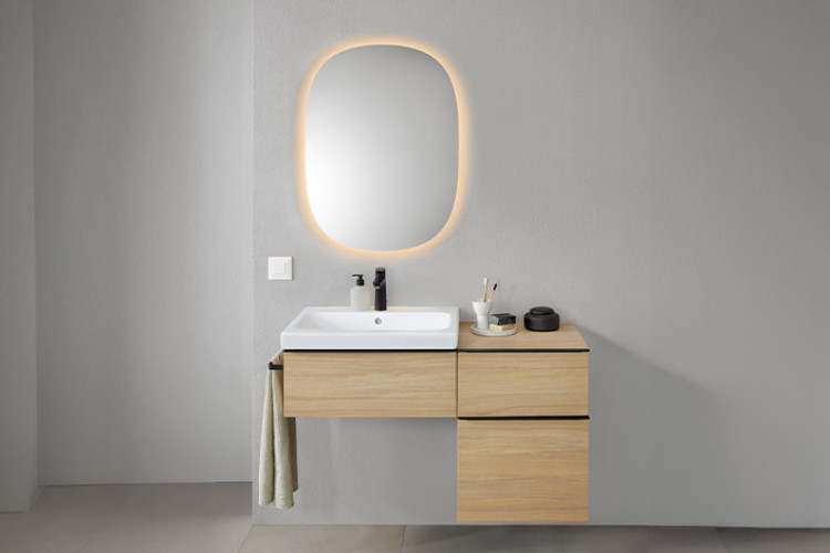 Meuble de la collection iCon de Geberit