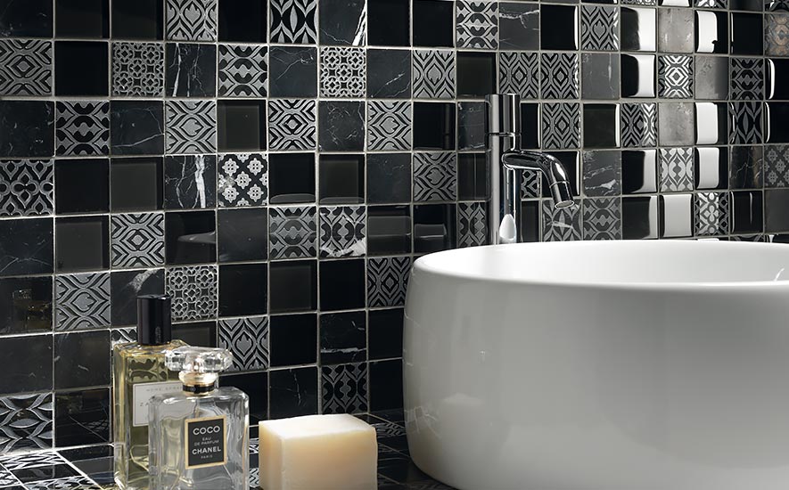 Belle haute qualité Mosaïque Verre Mur carrelage-cuisine/salle de bains #J19 