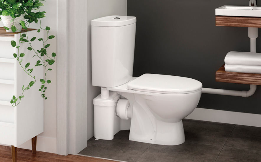 Toilettes : WC suspendu, broyeur WC, abattant WC