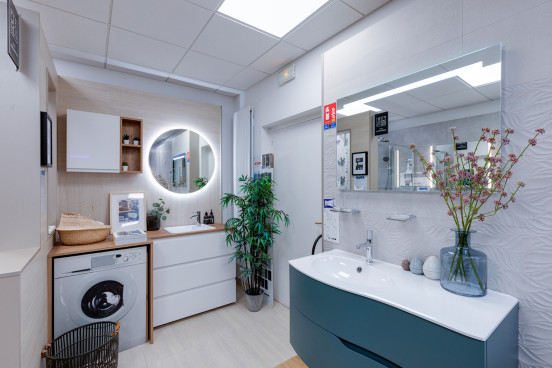 Meuble de salle de bain et buanderie