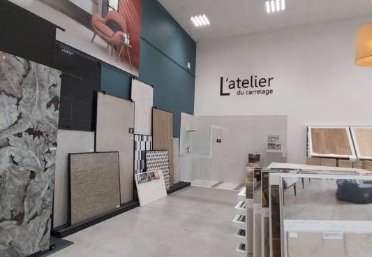 Grand carreaux de carrelage