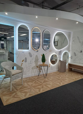 Miroirs led