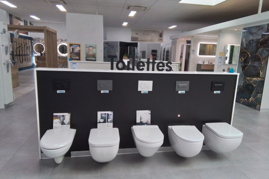Toilettes suspendus
