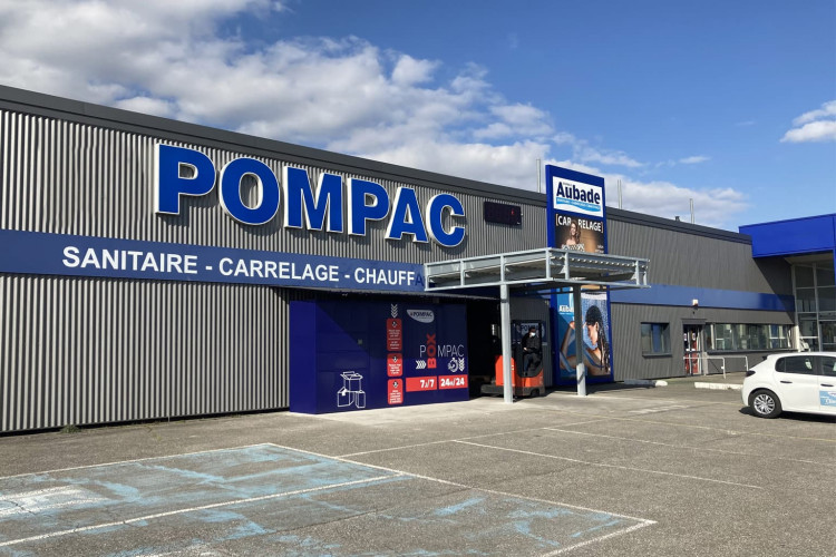 Magasin Pompac à Brumath