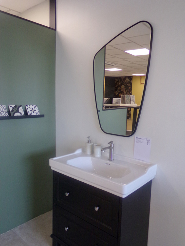 magasin de salle de bain fleur