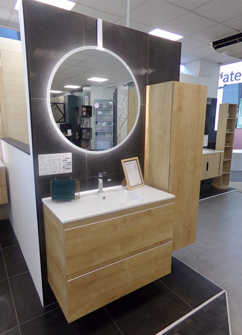 magasin de salle de bain fleur
